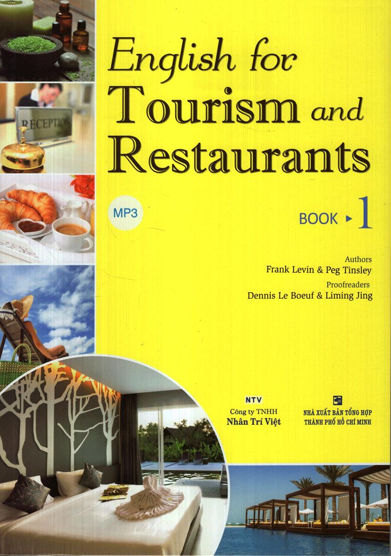 Sách English For Tourism And Restaurants - Book 1 (Kèm file MP3)