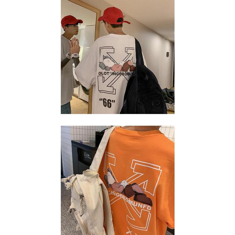 Áo Hè 2022, áo phông cổ tròn UNISEX in hình OFF-WHITE cực chất cho nam nữ