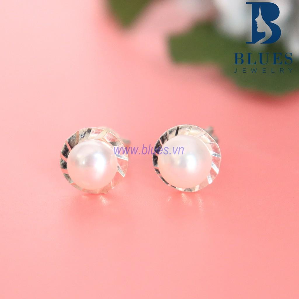 Bông Tai Bạc Nữ Lucky Pearl