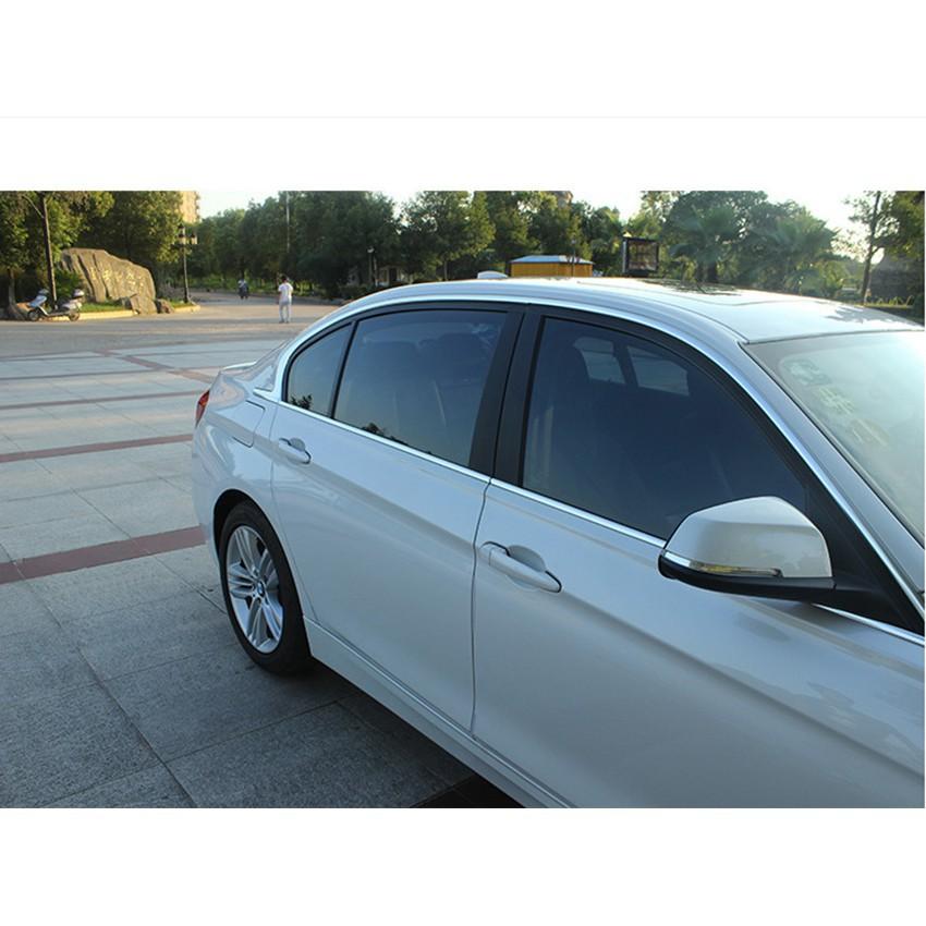 Bộ 8 Miếng Dán Bảo Vệ Tay Nắm Cửa Xe Hơi Bằng Cao Su Mềm Trong Suốt Chống Trầy Xước