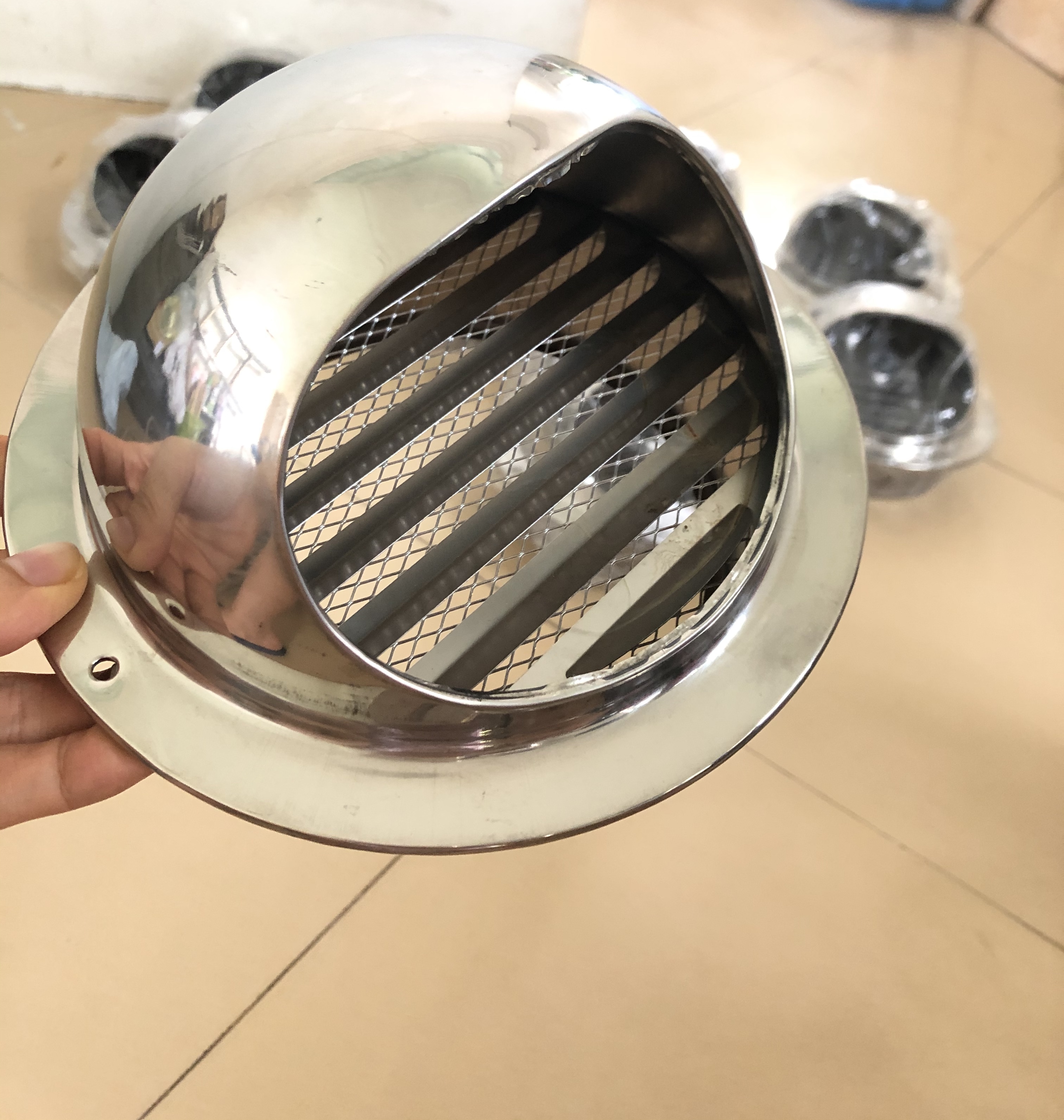 CHỤP THÔNG HƠI VENT CAP INOX D150 - D100