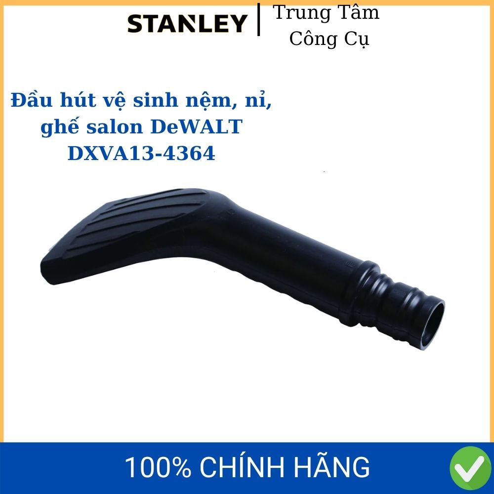 Đầu hút vệ sinh nệm, nỉ, ghế salon DeWALT DXVA13-4364 | Đầu hút bụi sử dụng cho máy hút bụi DeWALT và máy hút bụi Stanley - Hàng chính hãng