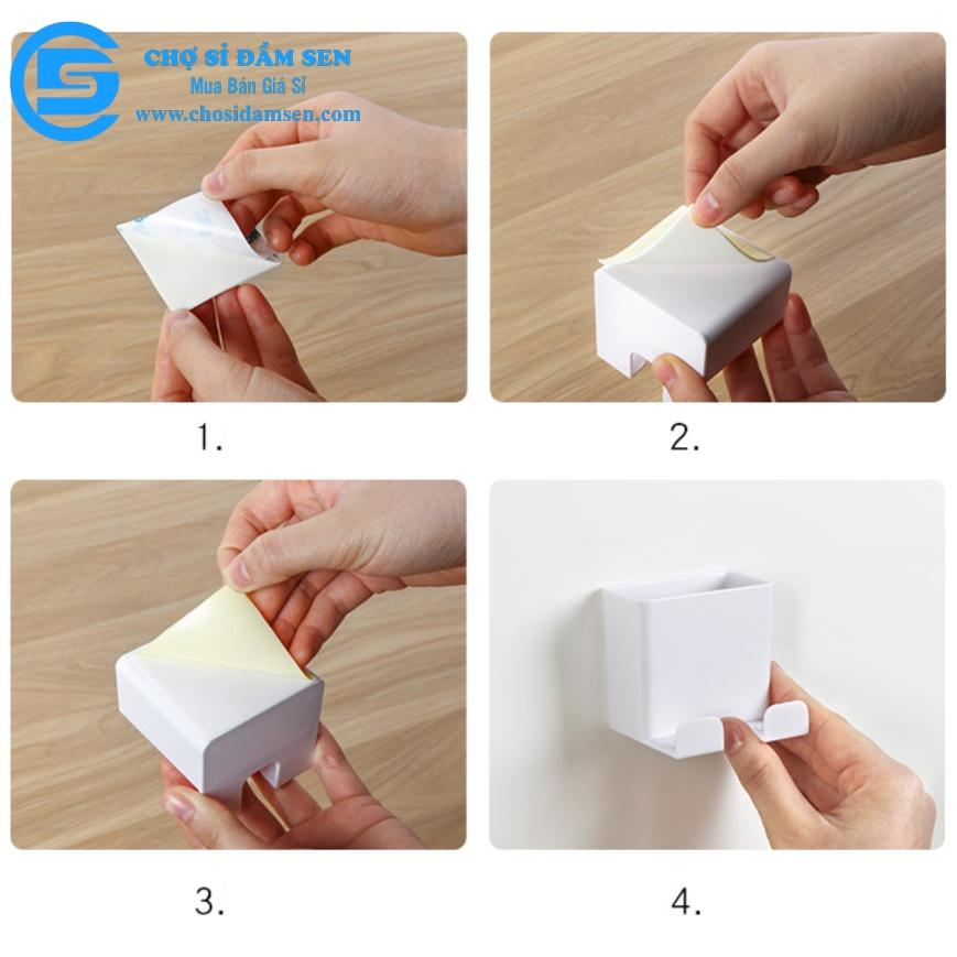 Kệ đựng remote máy lạnh đa năng treo Sạc Điện Thoại tiện dụng cho không gian nhà bạn thật gọn gàng. GD153-KRKTSac