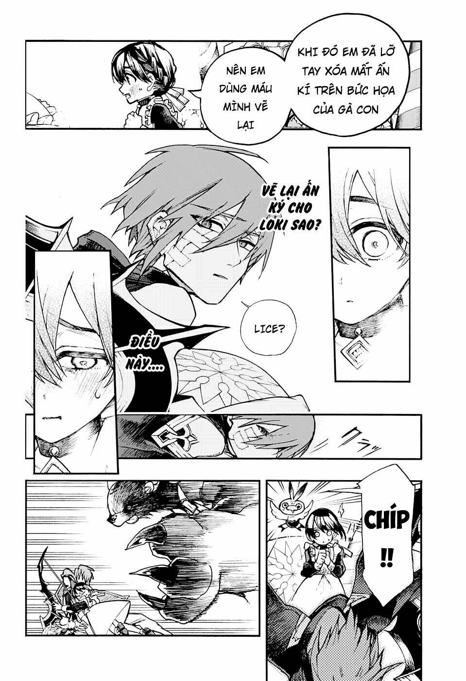 bức họa đẫm máu của phù thủy chapter 17.1 19