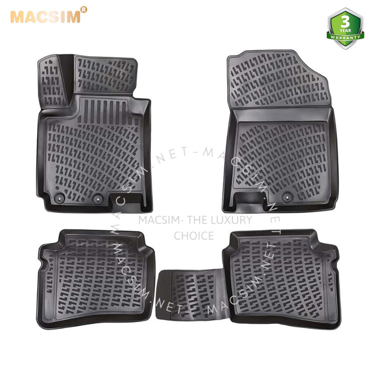 Thảm lót sàn ô tô nhựa TPU Silicon Hyundai I20 2014-2020 Nhãn hiệu Macsim