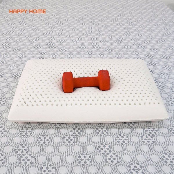 GỐI NẰM CAO SU THIÊN NHIÊN OVAL HAPPY HOME - Kích thước 40x60cm