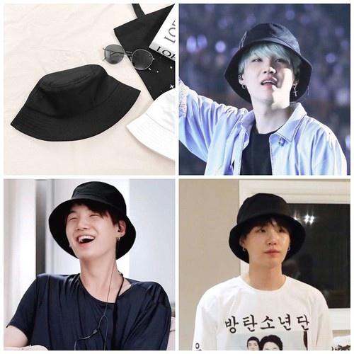 Mũ nón bucket cụp Hot vải kaki Ulzzang NAM NỮ đội đều được- GIá sỉ Mũ nón Suga BTS