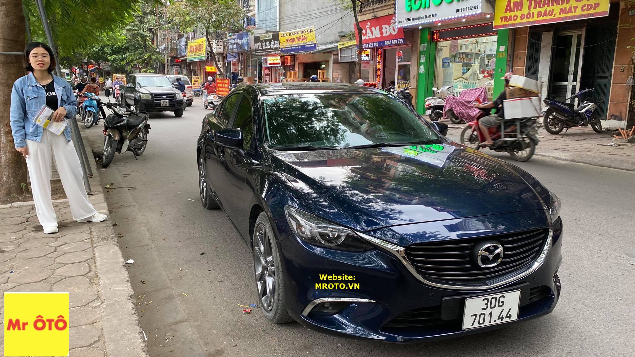 Rèm Che Nắng Mazda6 2014-2023 loại 2 Rèm Chắn Nắng Nam Châm Cho Xe ô tô, Bộ 4 Tấm, có nam châm