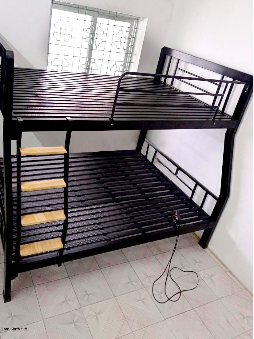 Giường sắt tầng hộp vuông sắt 4x8 nhiều kích thước và màu sắc