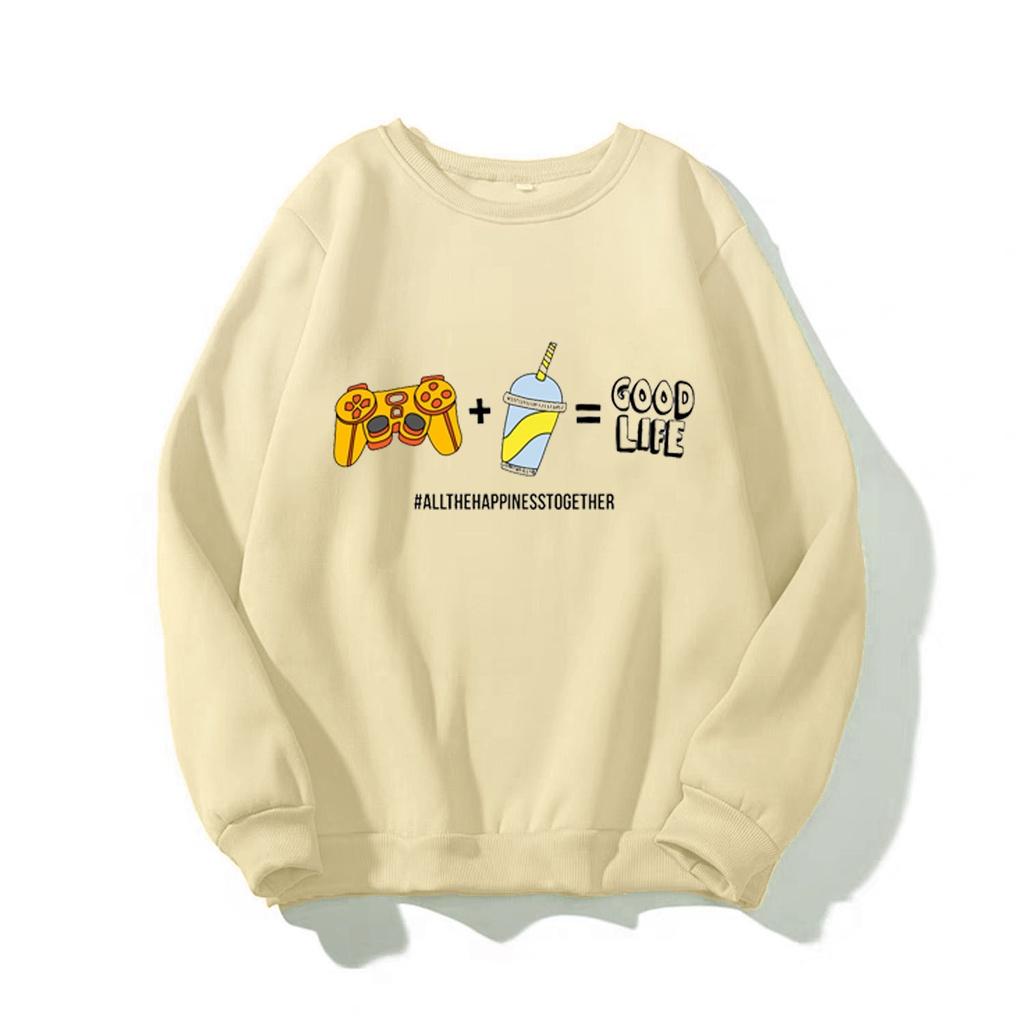 Áo SWEATER Nỉ UNISEX GOOD LIFE
