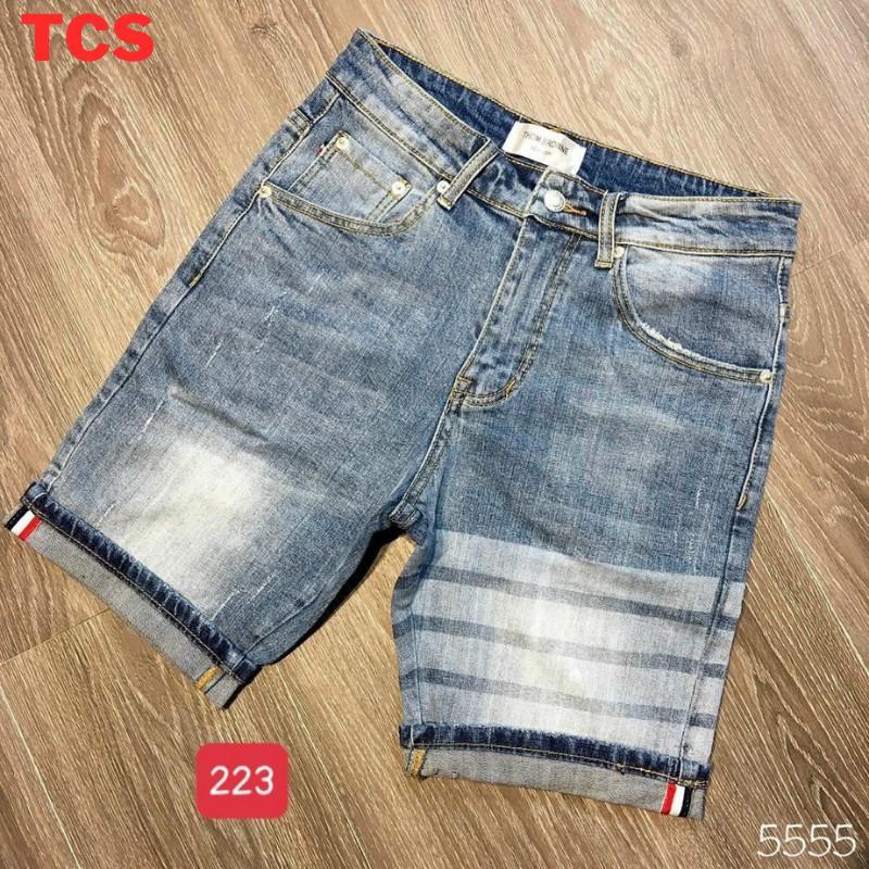Quần short jean nam cao cấp hàn quốc đẹp giá rẻ TCS 223