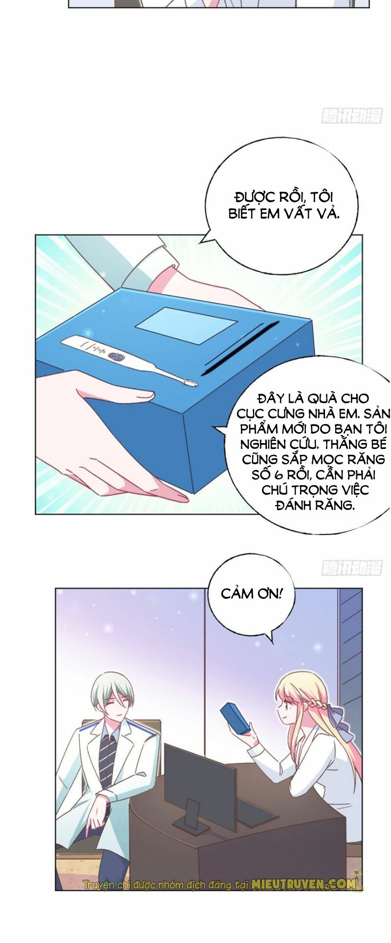 baba đẹp trai trên trời rơi xuống chapter 69 8