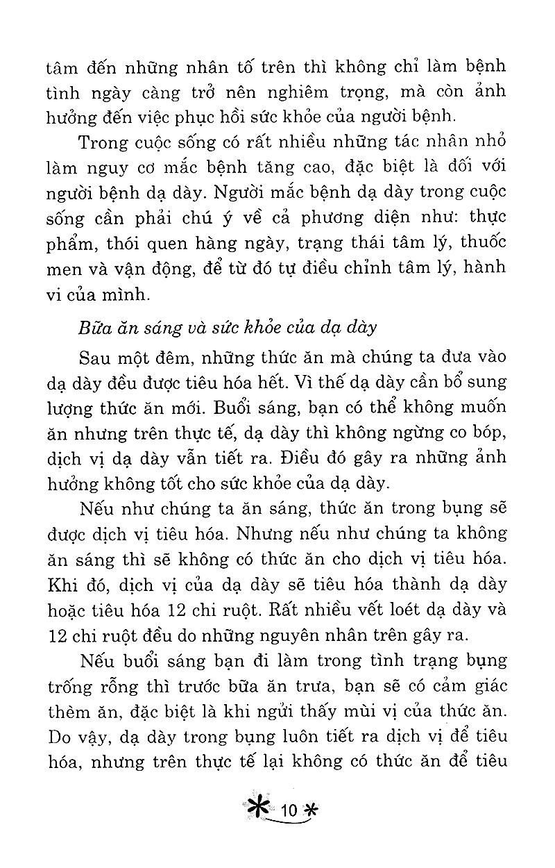 Món Ăn Bài Thuốc Cho Người Bệnh Dạ Dày