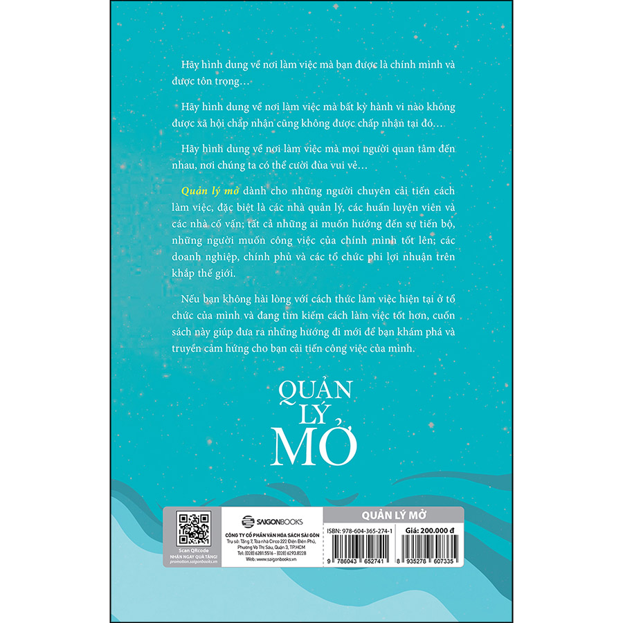 Quản Lý Mở _Saigon Books