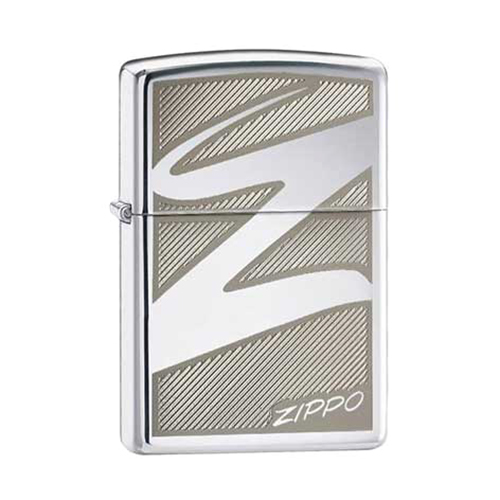 Bật Lửa Zippo 24461 Ht Winswept Z High Polish Chrome