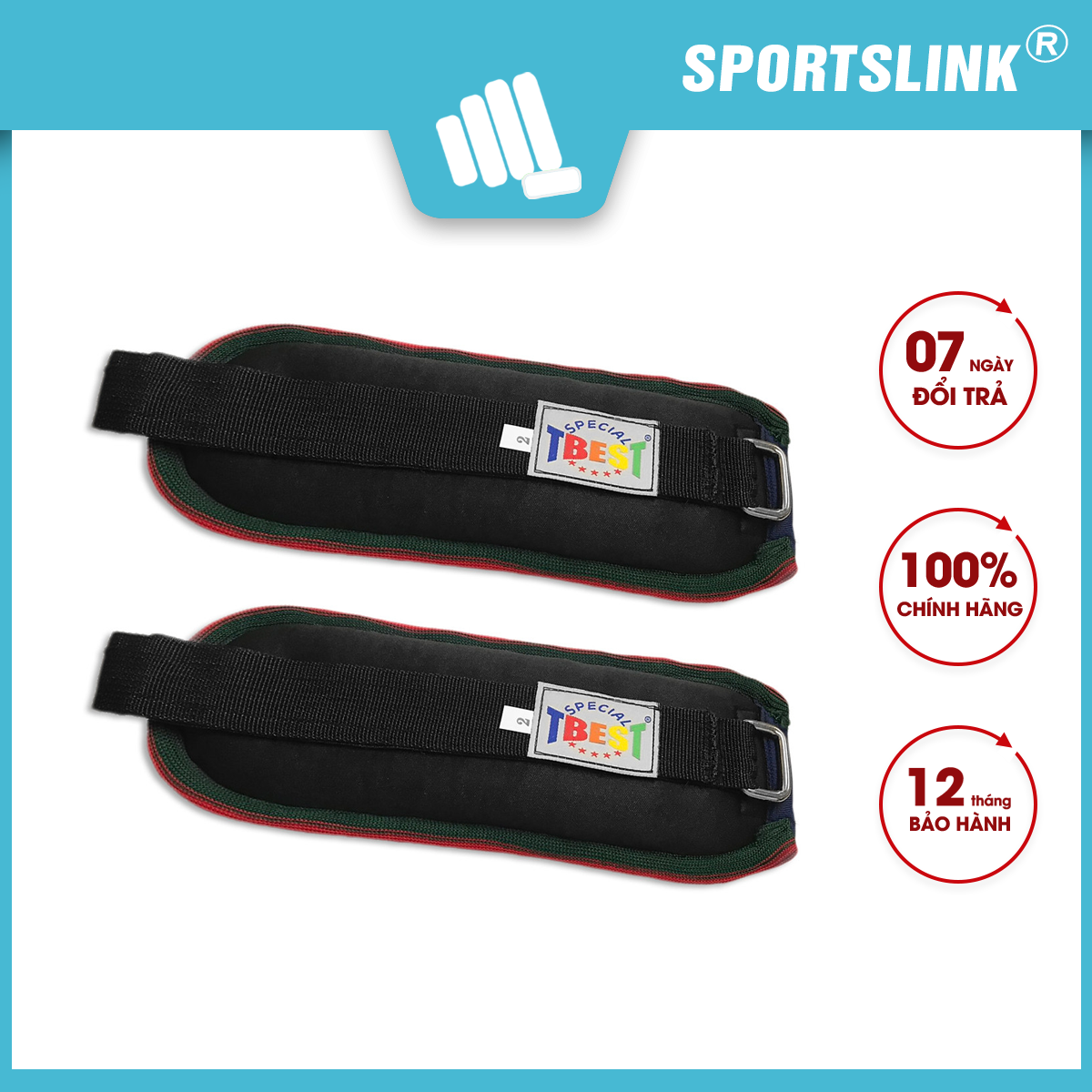 Tạ Đeo Chân Tay Sportslink Tbest (2kg)