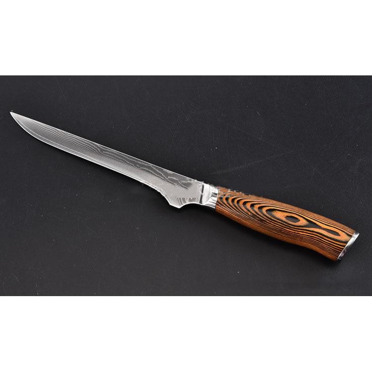 [FREESHIP 50K] DAO - DAO BẾP NHẬT BẢN CLASSIC BONING THÉP DAMASCUS MÃ HDT120 nt 234654467856