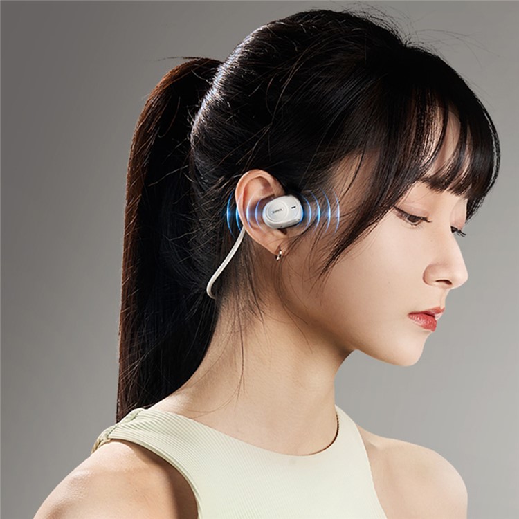 Tai nghe thể thao không dây Bluetooth Remax RB-S13 Dẫn truyền âm thanh qua Khí, không gây đau tai - Hàng Chính Hãng Remax