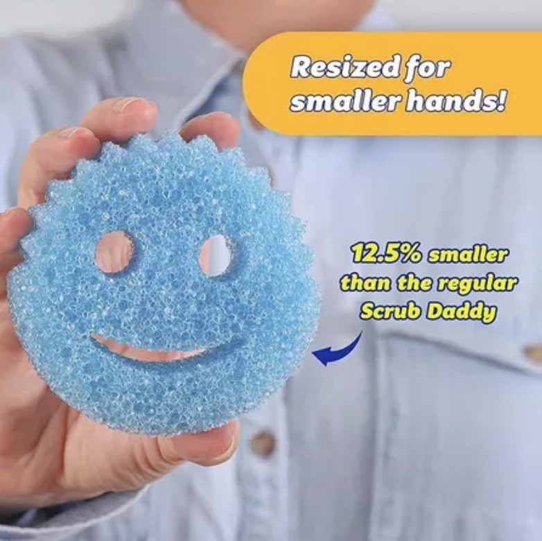 [Phiên bản Baby] Scrub Babies Sponges thiết kế nhỏ gọn phù hợp nhiều sản phẩm