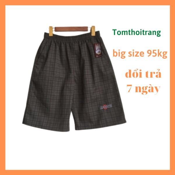 Quần short nam kaki thể thao bigsize sh225tg unisex,Tomthoitrang,Có 3 túi sâu rộng QS05