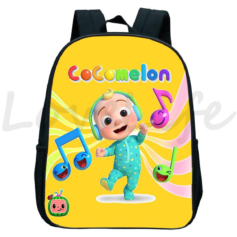 Bé Tập Đi Cocomelon Ba Lô Trẻ Em Mẫu Giáo Trường Túi Cho Trẻ Em Bé Trai Bé Gái Hoạt Hình Dễ Thương Có Túi Mầm Non Sinh Đựng Mochila