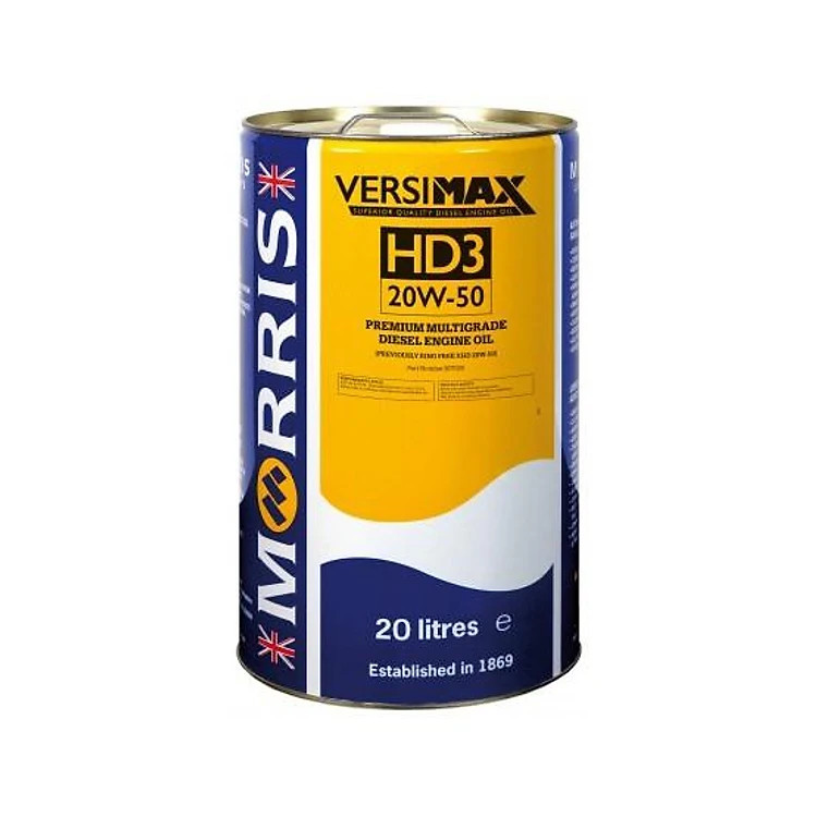 Dầu Nhớt Động Cơ Diesel Morris Versimax HD3 20W-50 20L Nhập Khẩu 100% từ Anh Quốc