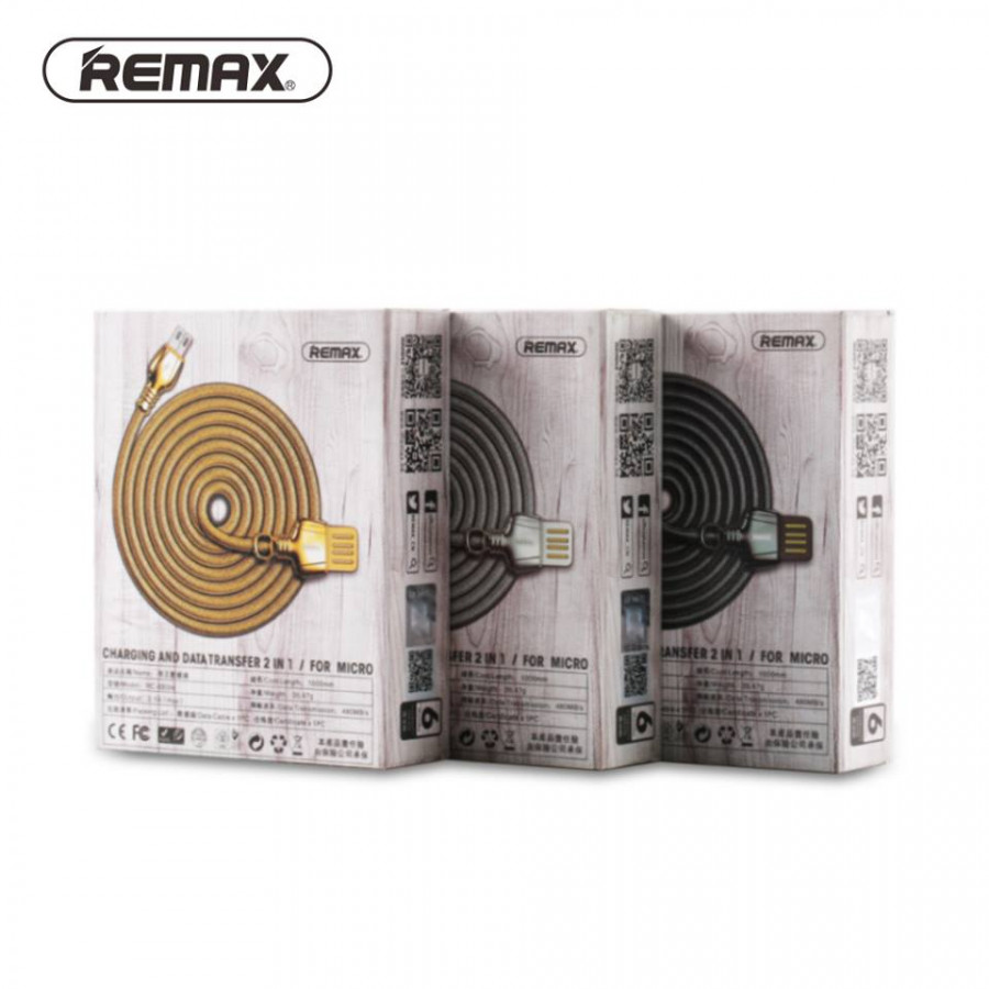 Cáp sạc Micro Remax Rc-063m - xám - hàng chính hãng