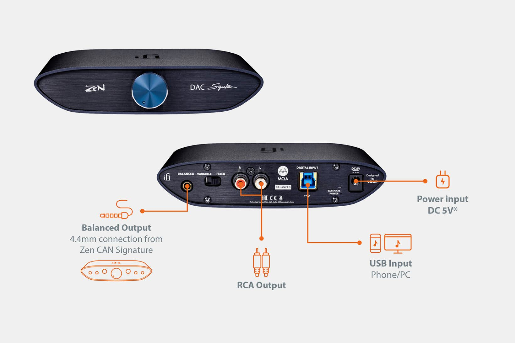 Bộ Giải Mã Dac/Amp iFi Zen CAN Signature 6XX - Hàng Nhập Khẩu