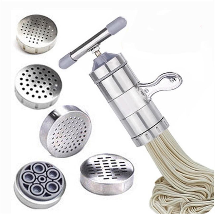 Máy Làm Mì Inox, Máy Làm Mì 5 Khuôn, Bếp Sáng Tạo Hướng Dẫn Làm Mì Gia Đình