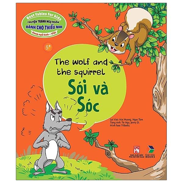 Truyện Tranh Ngụ Ngôn Dành Cho Thiếu Nhi: Sói Và Sóc