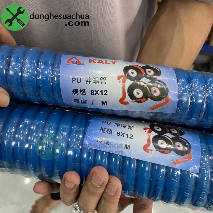 Dây hơi xoắn KALY nhựa PU đường kính ống 8x12mm có các size