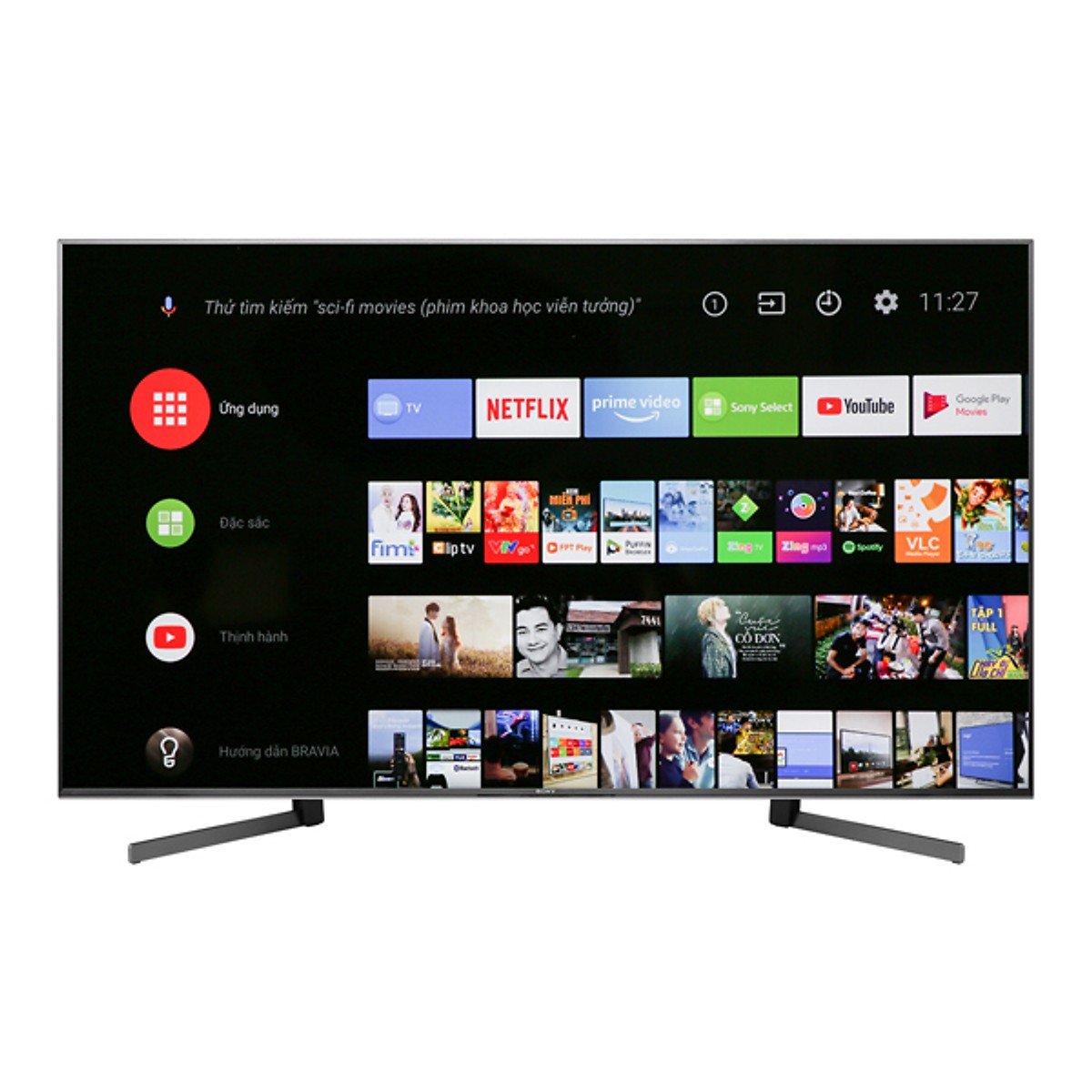 Android Tivi Sony 4K 55 inch KD-55X9500G (2019) - Hàng Chính Hãng + Tặng Khung Treo Cố Định