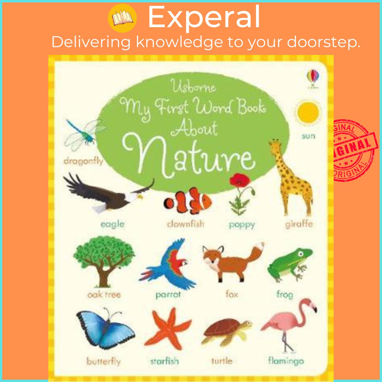 Sách - My First Word Book About Nature by Holly Bathie Marta Cabrol