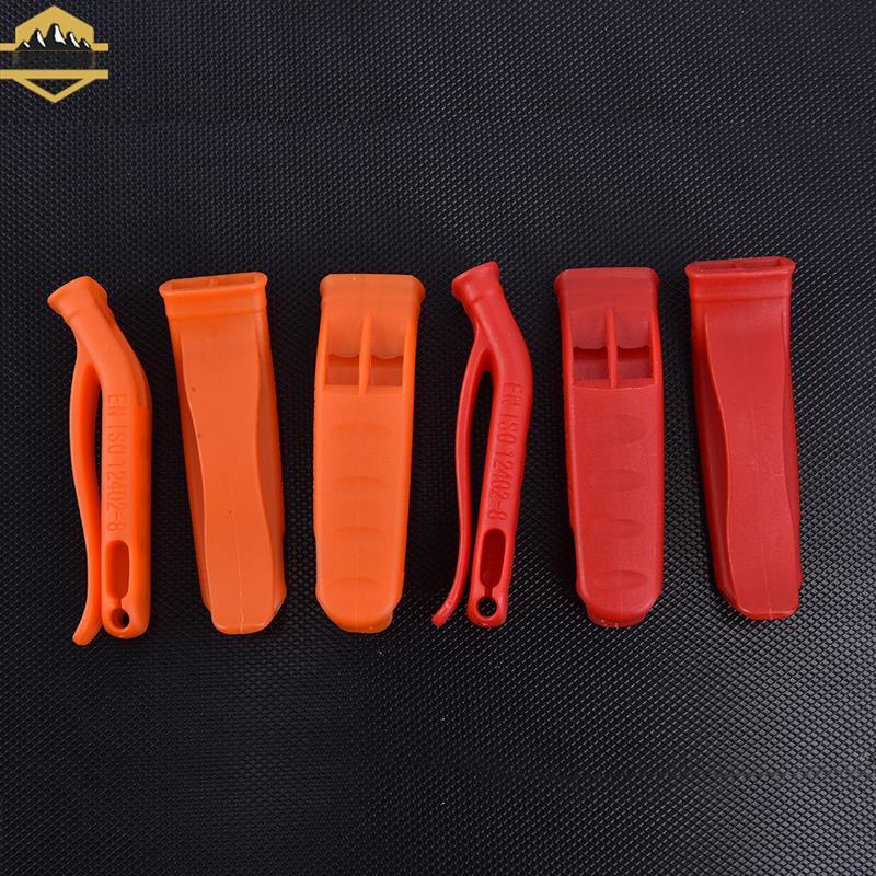 5 Cái/lốc Thuyền Kayak Lặn Biển Cứu Hộ Khẩn Cấp An Toàn Còi Thể Thao Dưới Nước Cứu Sinh Cắm Trại Chèo Thuyền Bơi Còi Mới Color: Red