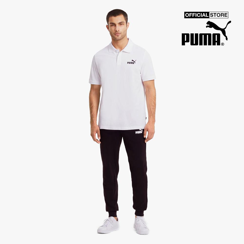 PUMA - Áo thun polo nam Essentials Pique Train 586674