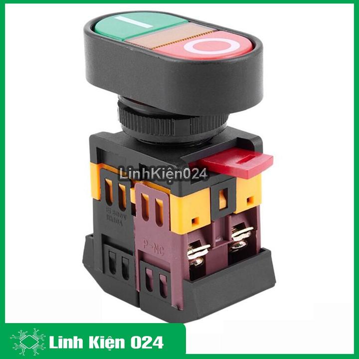 Nút Nhấn Đề Kép APBB - 22&amp;25N 600V-10A