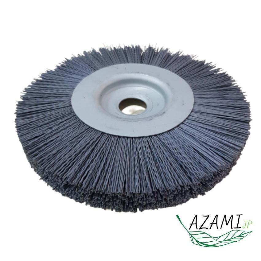 Bánh Cước Sợi Nilon Cát 200mm , Sợi 0,8mm , Lỗ 25,4mm, Chổi Cước Chà Nhám Gỗ , Đánh Bóng Gỗ, Chổi Quật gỗ , Hàng Cao Cấp