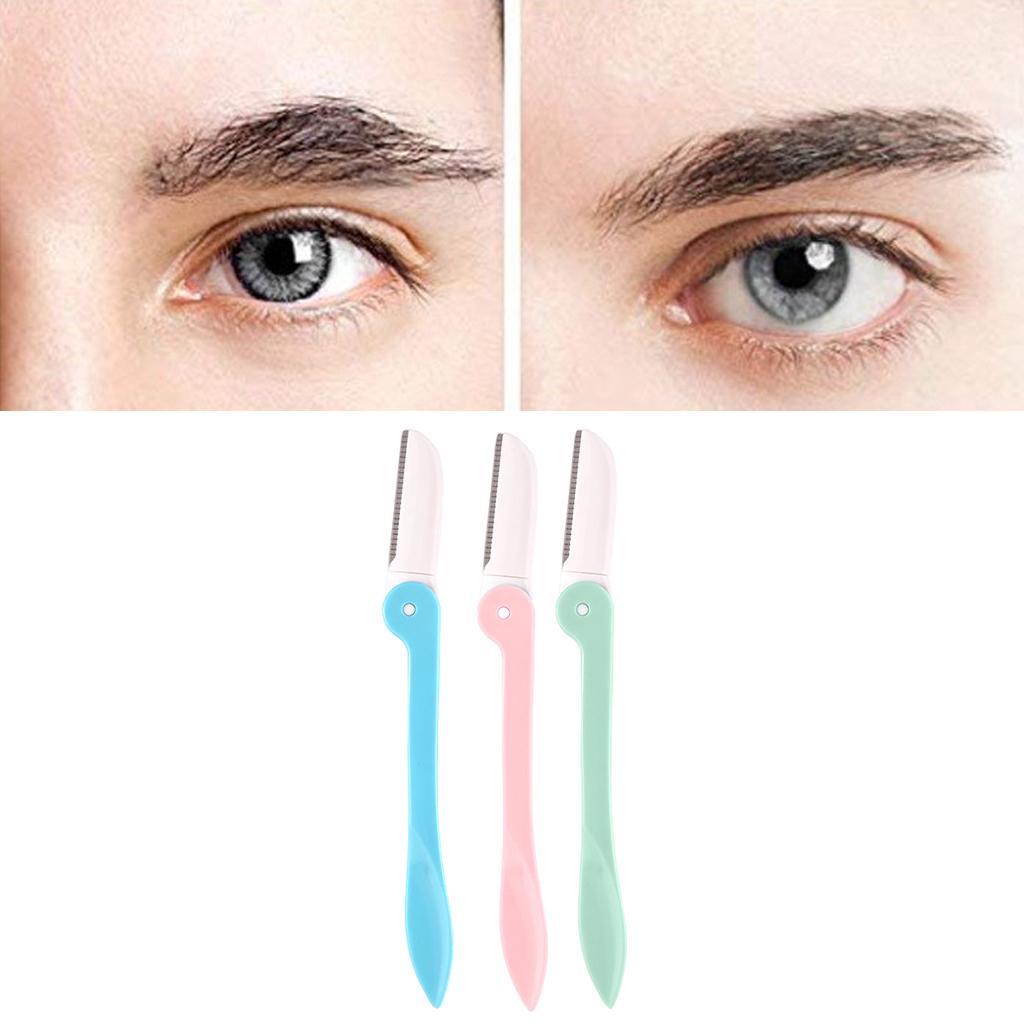 3x Eyebrow  Foldable Facial  Scraping Eyebrow