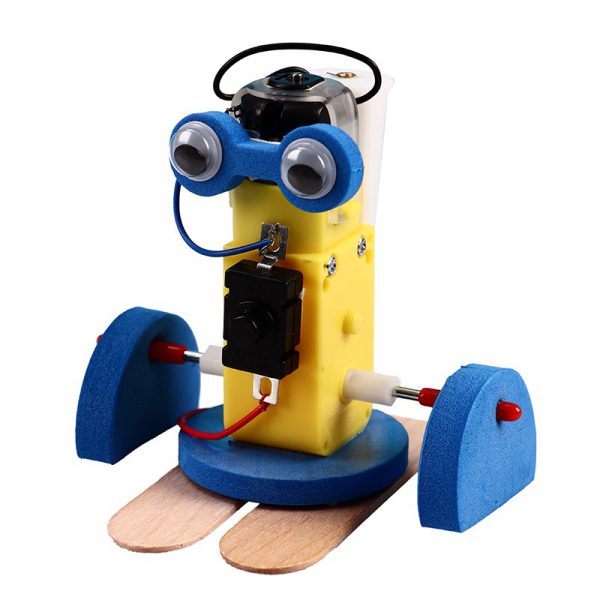 Bộ đồ chơi khoa học tự làm robot tự động chim cánh cụt bằng gỗ – DIY Wood Steam