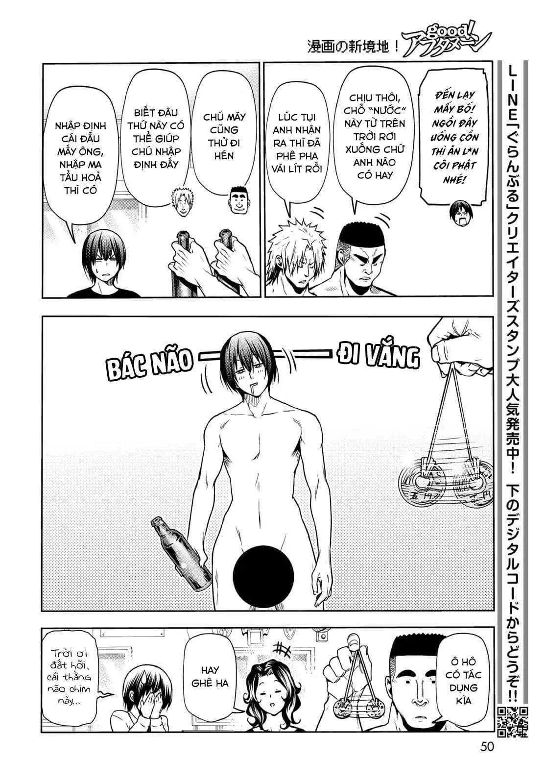 cô gái thích lặn - grand blue chapter 73 14