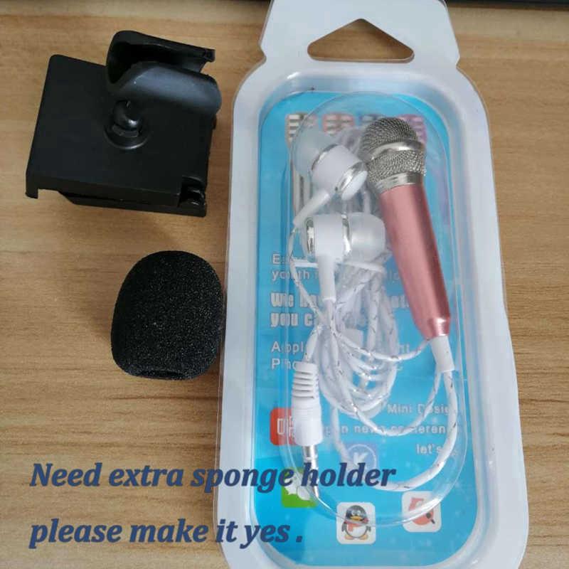 Micro cầm tay Karaoke cho điện thoại di động PC có tai nghe