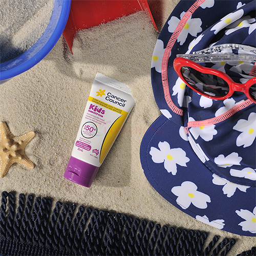 Kem chống nắng trẻ em Cancer Council Kids Sunscreen SPF50+ (35ml/110ml) - Hàng chính hãng