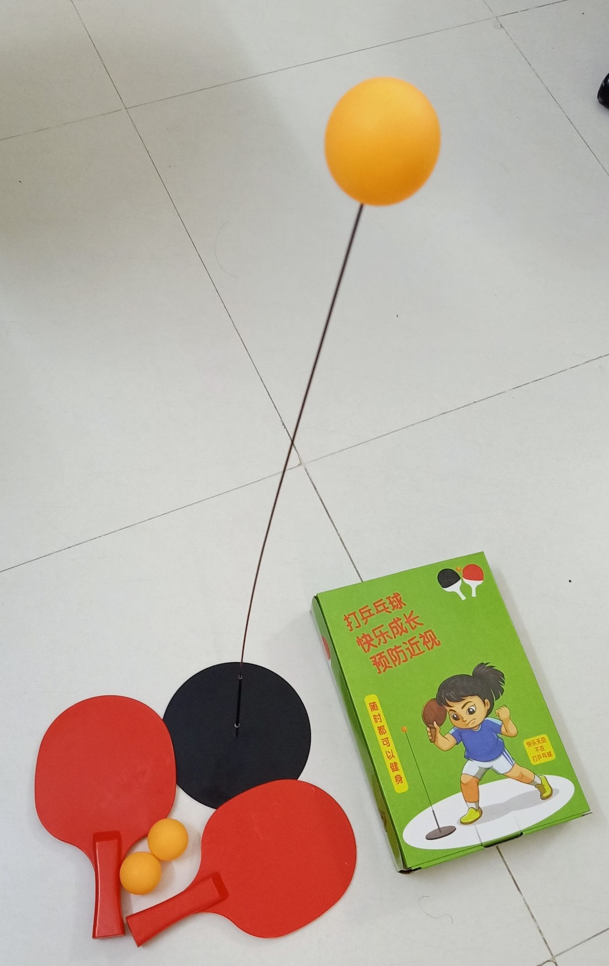 Bộ Vợt Bóng Bàn luyện phản xạ - dụng cụ thể thao thời 4.0 - nhanh hơn - ưu việt hơn - phản xạ tốt hơn