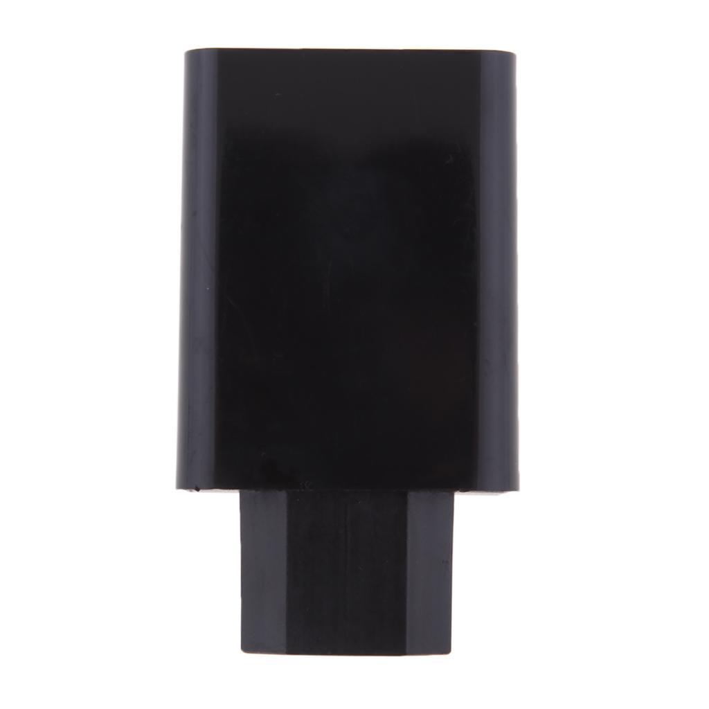 Universal Motorcycle    USB Charger Adapter Power Black
