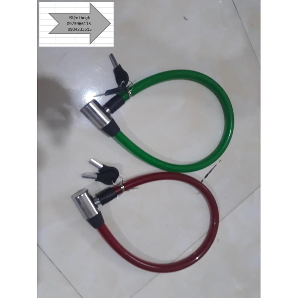 Khóa dây - lõi cáp lụa
