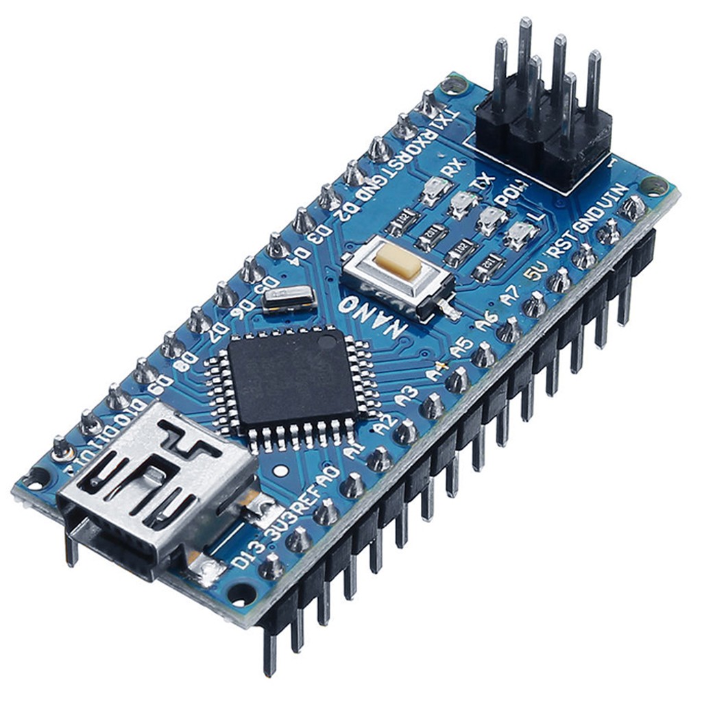 Arduino Nano V3.0 CH340 Atmega328P USB Có kèm cáp đã hàn chân