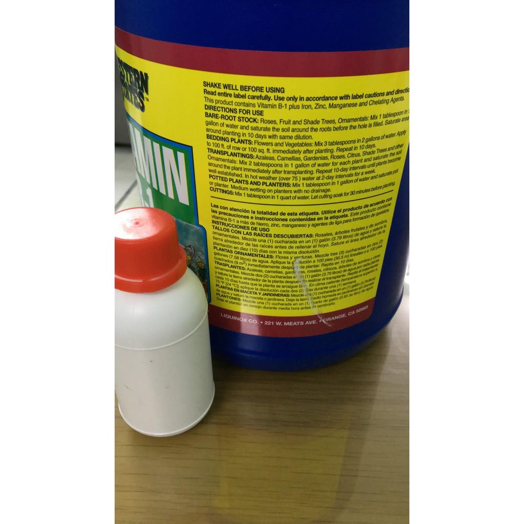 Phân Bón Vitamin B1 Mỹ nhập khẩu lọ 100ml