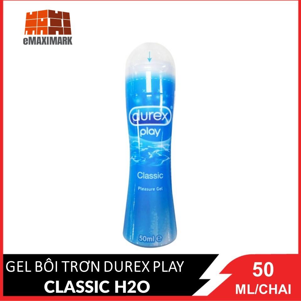 Gel bôi trơn Durex Play Classic H2O chai 50ml