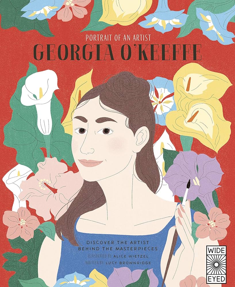 Sách - Portrait of an Artist: Georgia O'Keeffe by Lucy Brownridge - Nonfiction/ Art /Biography in English
