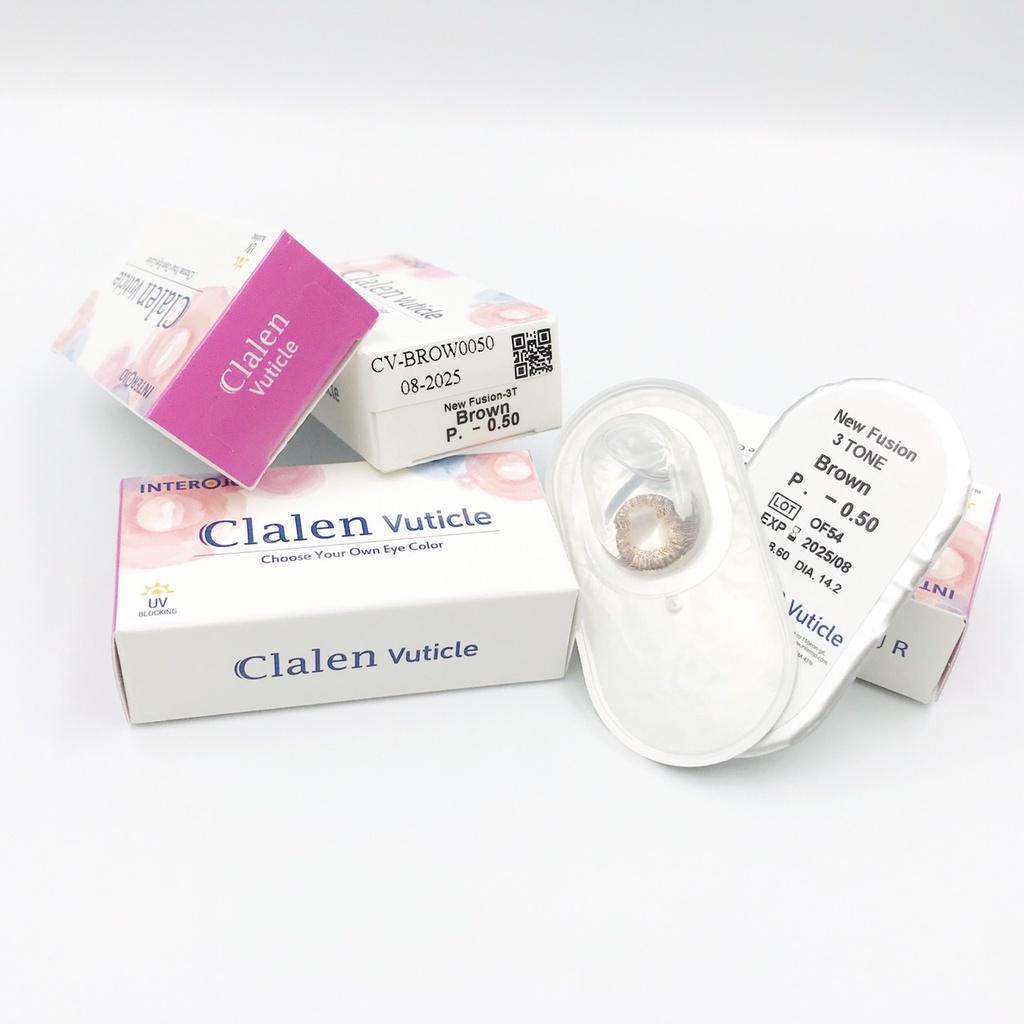 Lens màu nâu Clalen Vuticle cho đôi mắt tự nhiên và rạng rỡ
